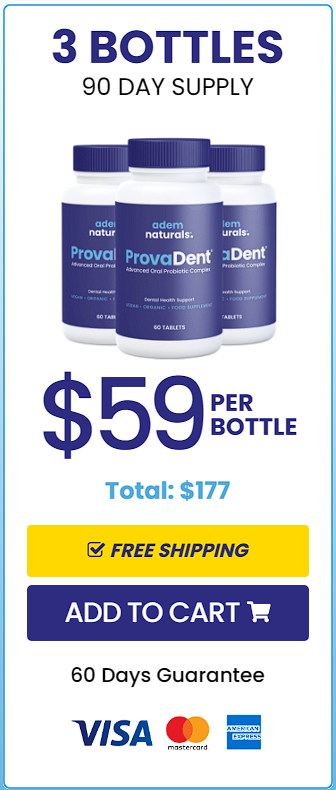 ProvaDent – 3 Bottles Package